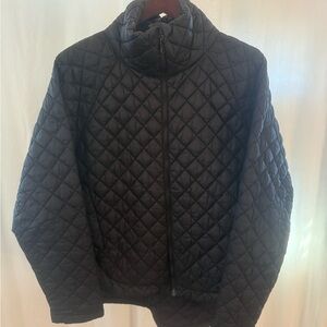 Athleta Women's Dark Quilted Puffer Jacket